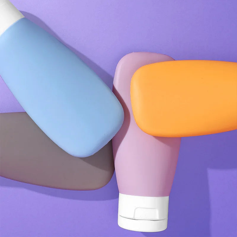 Morandi Tube Squeeze Bottle Portable Skin Care Products Dispensing Ottle Lotion Hand Cream Body Wash Travel Set Fill Empty