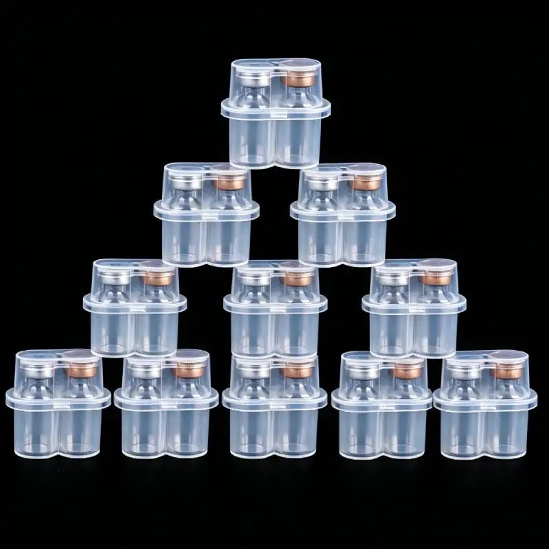 10/20/50/100pcs 3ml Peptide Storage Box 3ML Vial Case Peptide Freezer Storage Case Vial Holder Refrigerator Peptide Container