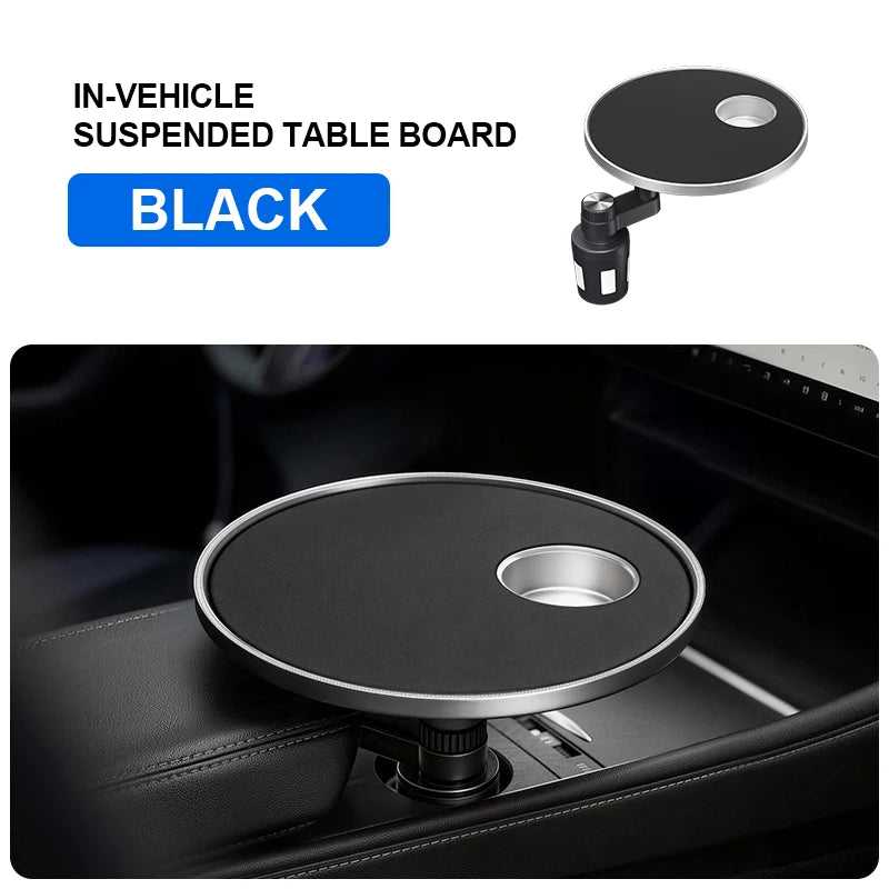 Multifunctional Car Cup Holder Extension Bracket Small Tray Auto Interior Organizer - Dining Tray Storage for Vehicle Interior