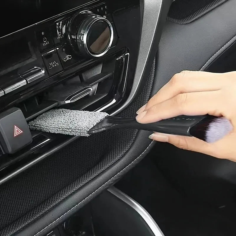 Car Interior Detailing Brush-Soft-Bristled Cleaning Tool For Dashboards,Vents,Crevice-For Car Detailing,Vehicle Interior Cleaner