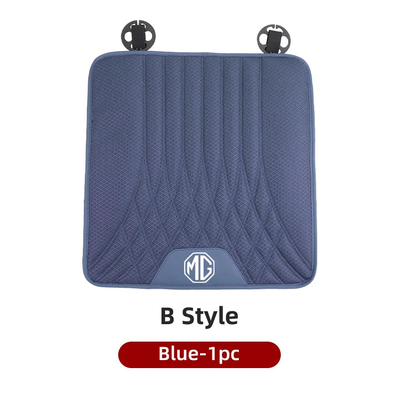 Car Ice Silk Seat Cushion Breathable Anti-Slip Pad Seat Cover Accessories For Morris Garages MG 6 3 5 7 TF ZR ZS HS GS GT Hector