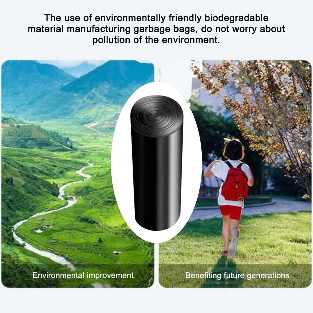 1-8 Roll Portable Toilet Car Toilet Bucket Trash Can Travel Outdoor Camp Folding Toilet for Tour Emergency Self-driving for Adul