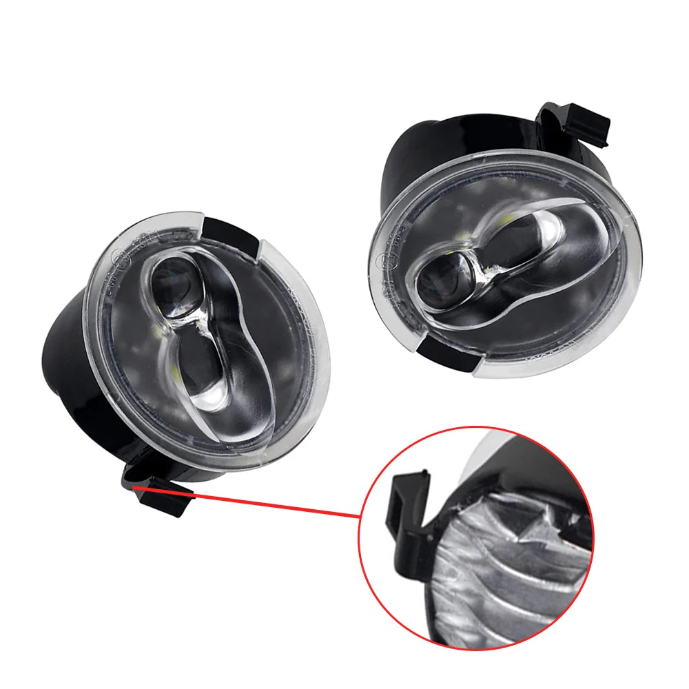 2pcs For Ford Edge Expedition Explorer F-150 Fusion For Lincoln MKS MKT MKX Mercury LED Side Mirror Puddle Lights 5F1Z-13B375-A