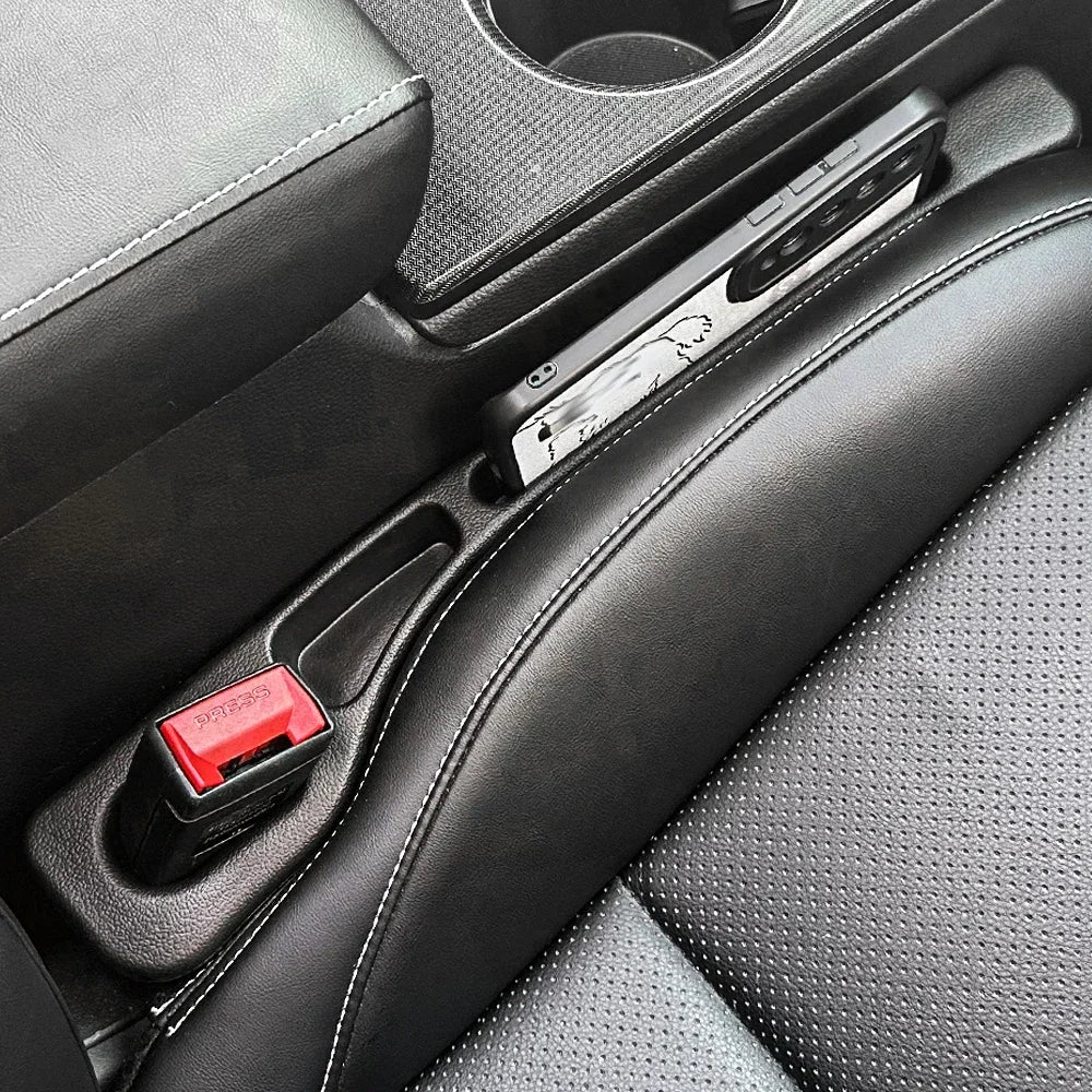 1 Pair Car Seat Gap Filler Side Seam Plug Strip Leak-proof Filling Strip For All Car Model Wallet Phone Holder Car Accessories
