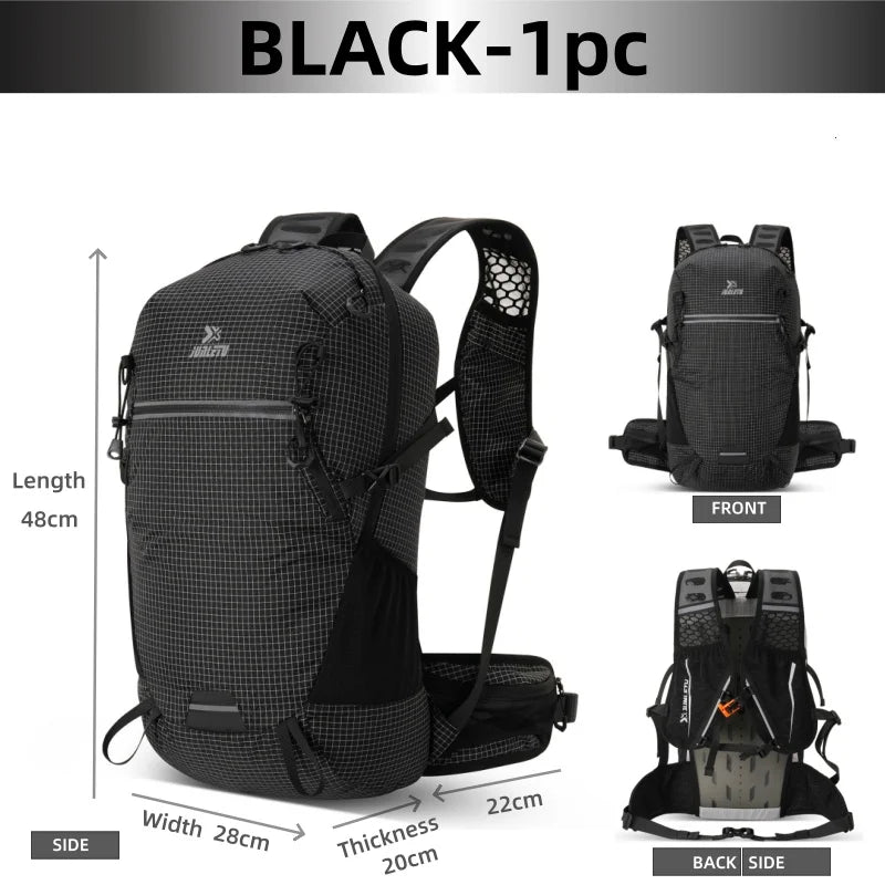 Outdoor Hiking Backpack 25L Large Capacity Sports Bag  Nylon Waterproof Wear-resistant Backpack for Climbing Traveling Dry Bag