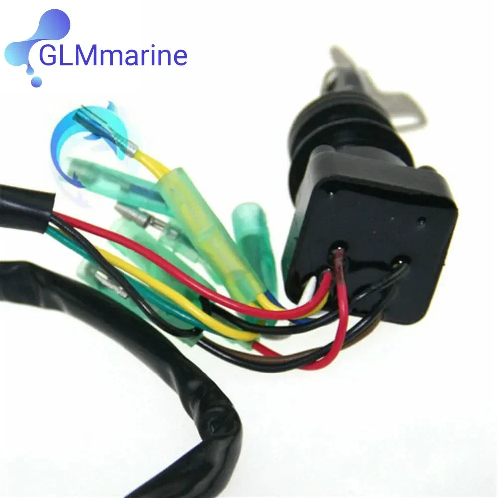 Ignition Switch Assy with Key 703-82510-43 for Yamaha 75 85 115 150 HP 2 / 4 Stroke Outboard Control Box 703-82510-43-00 MP51040
