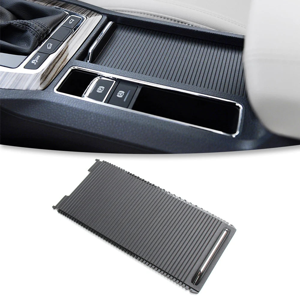 Suitable  Car Center Console Cup Holder Roller Shutter Center Armrest Box CupFor Roewe RX5 2016-2022  Holder Cover Pull Blinds