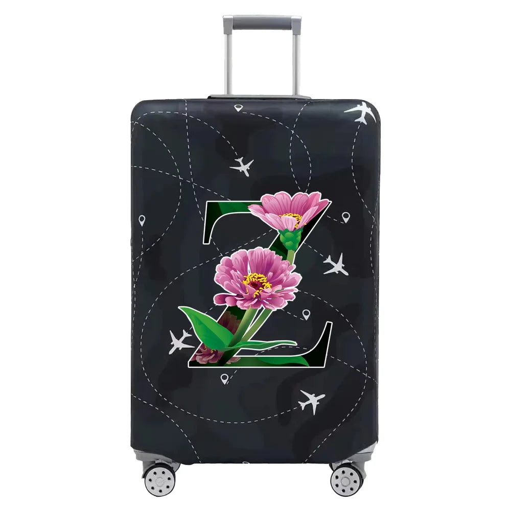 Luggage Protection Cover Travel Accessories Dustproof and Wear-resistant Luggage Protection Cover 18-32 Inch Letter Series