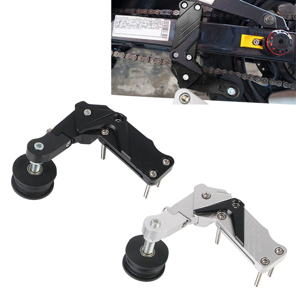 Universal Automatic Adjustment Chain Tensioner Motorcycle Wide Chain Anti Slip Device Tensioning Wheel Chain Adjuster