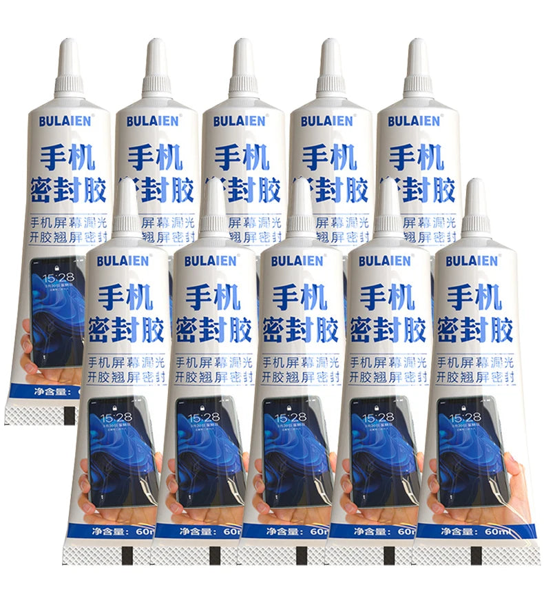 1/3/10PCS 60ML Transparent Screen Repair Adhesive Mobile Computer Tablet Strong Repair Glue Fine Needles Office Supplies