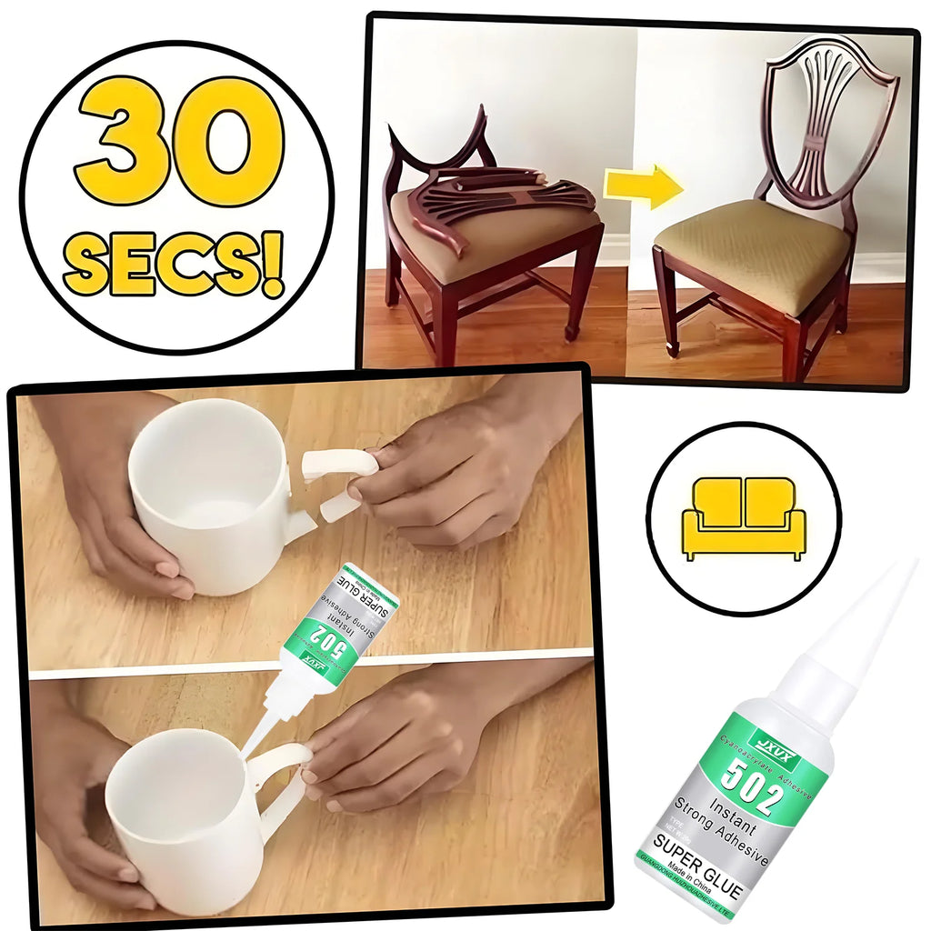 15pcs 502 Super Glue Instant Quick-drying Cyanoacrylate Transparent Adhesive Leather Rubber Wood Metal Glass Strong Bond Liquid Glass Glue High Viscosity Tool With precision dispenser 20g(0.7oz).