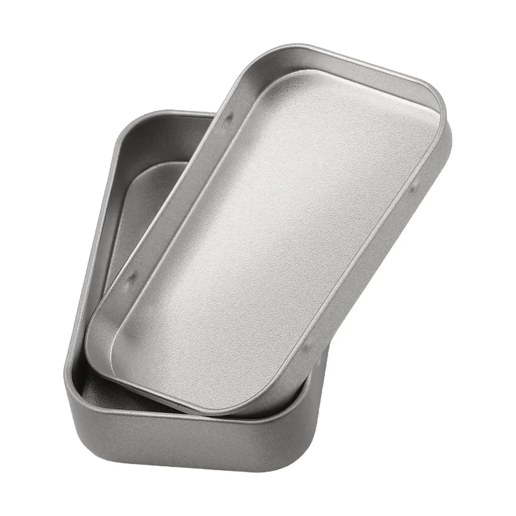 Storage Case Tinplate Box Small Items Sturdy Survival Travel Camping Hiking Iron Outdoor Brand New High Quality