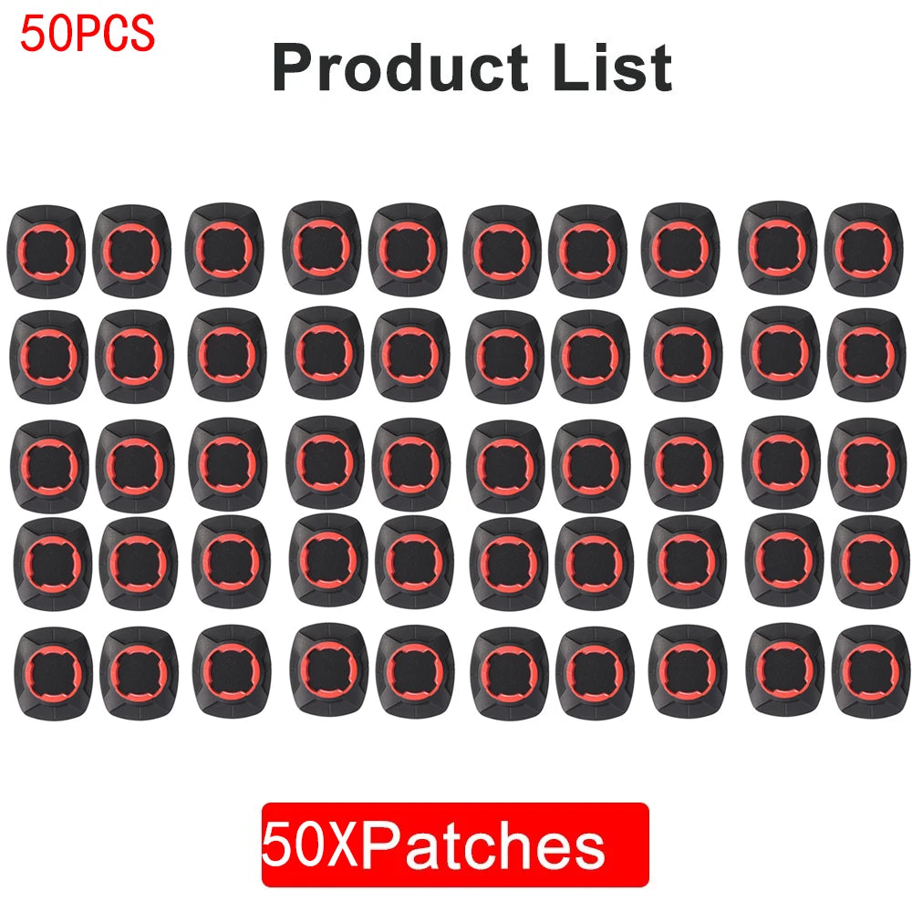 Wholesale 1-50PCS Phone Mount ra Patch Sticker Adhesive Back Super Strong Motorcycle Bicycle Lock Holder Phone Case Riding