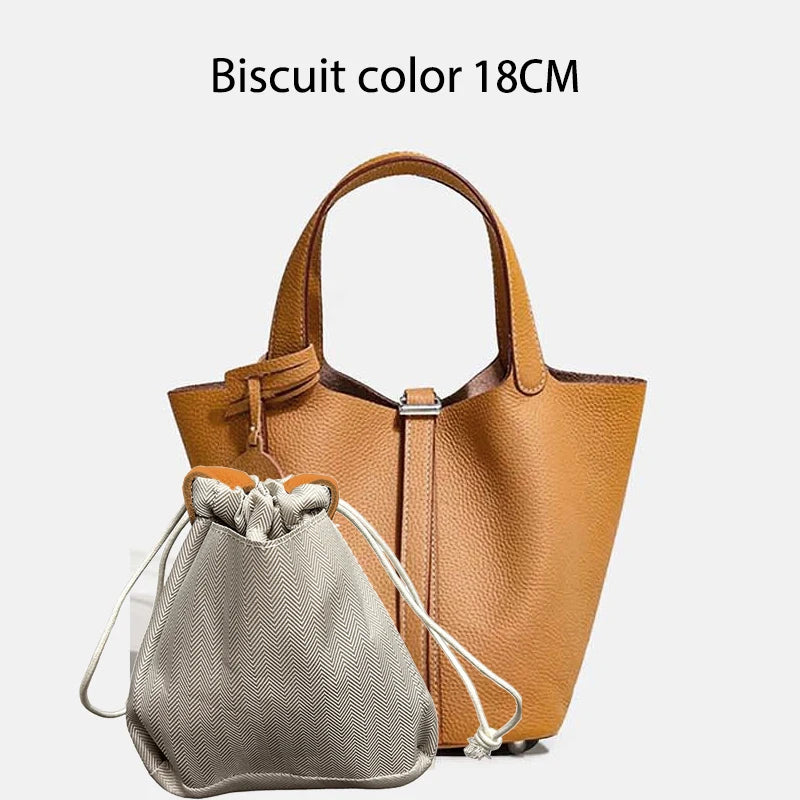 MENDY Women Bags Handbags Bucket Bag 18/22 Big Small Fashion Tote Bag Genuine Leather Luxury Quality Designers Lady Hand Bags