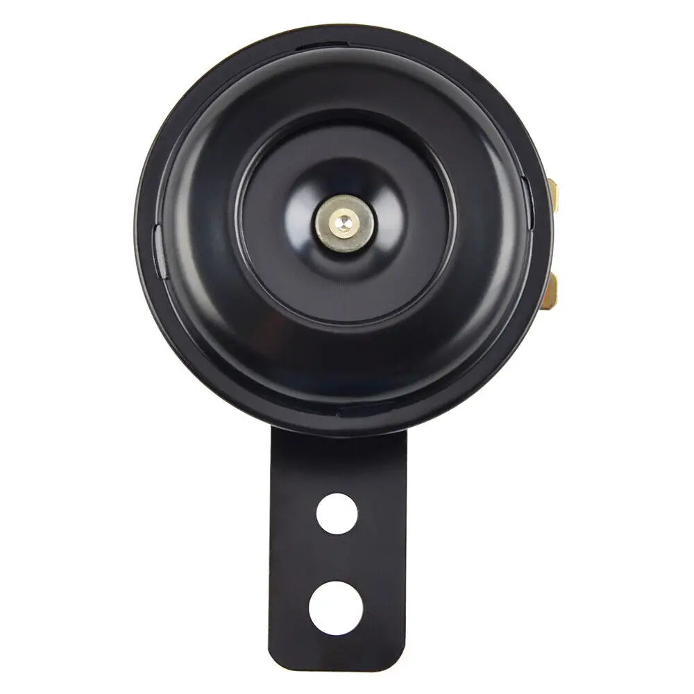 Universal 6V Motorcycle Electric Horn Kit Signal Speaker Waterproof Round Loud for Scooter Moped Dirt Bike Kits Car Accessories