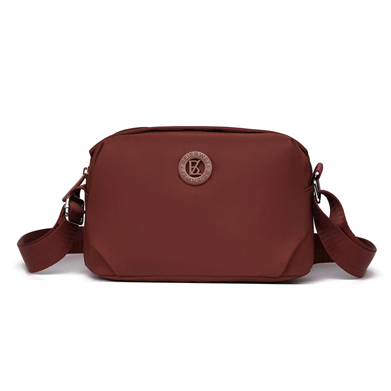 Crossbody Bag for Women Waterproof Nylon Multi Pocket Adjustable Strap Casual Daily Commute Travel Lightweight Outdoor Daily Use