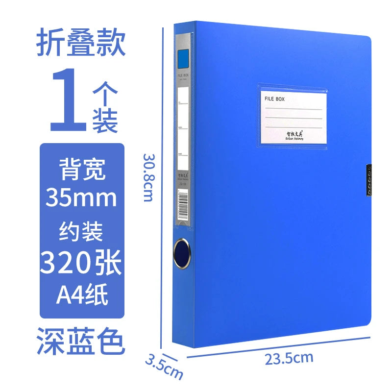 A4 File Folder Test Paper Bag Data Storage Bag Student Folder School Office Supplies Stationery Document File Box Desk Organizer