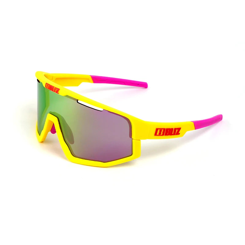 B BLIZ Fusion Motorcycle Goggles UV400 Anti-fog Sports Sunglasses Lenses Unisex MTB Cycling Racing Fishing Running Bike Glasses