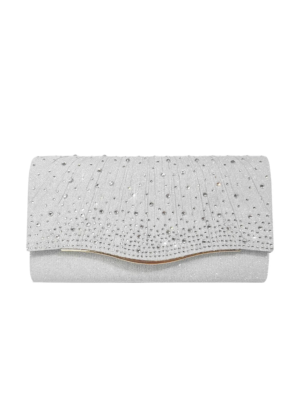 Diamonds Evening Clutch Bag Female Crystal Envelope Bags Wedding Purse Party Banquet Purses Gold Silver Day Sequin Shoulder Bags