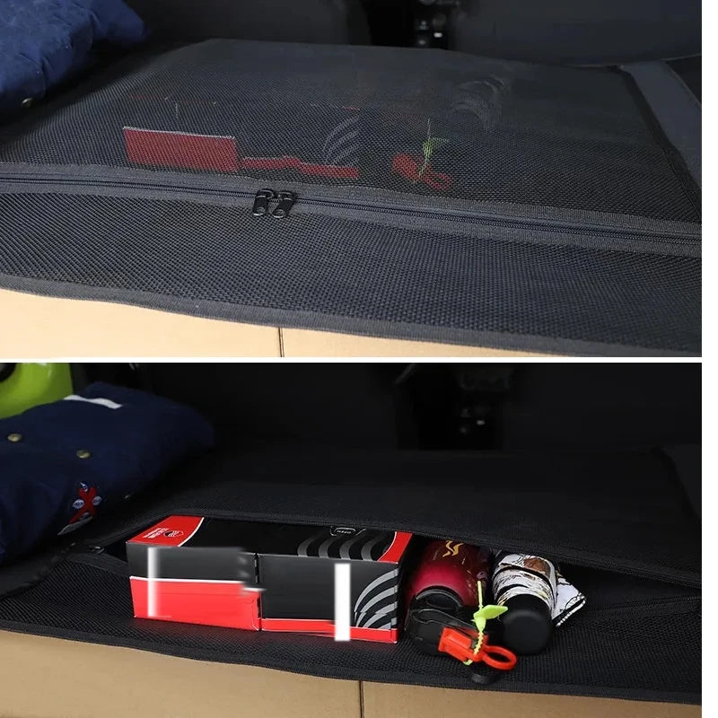 Rear Trunk Curtain Cover Storage Bag, Luggage Trunk Fabric Net , Suitable for Suzuki Jimny JB74 2019 2020 2021