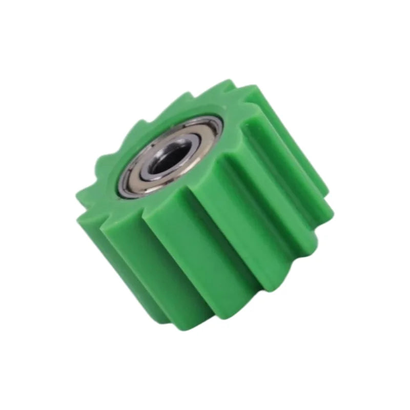 8mm green guide wheel for off-road motorcycle, wear-resistant chain guide accessory part