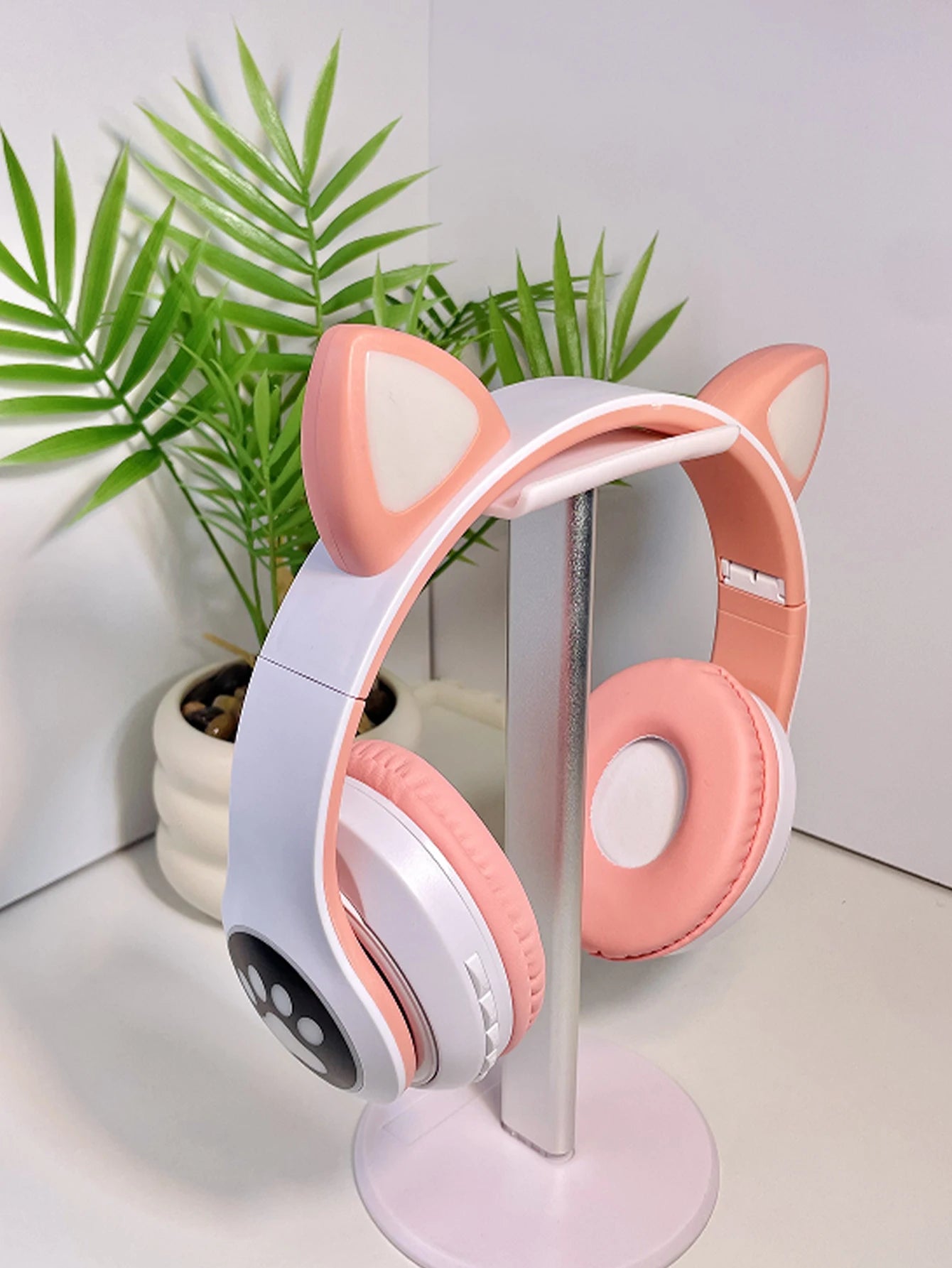 Wireless headphones, Jerry 5.0, long life, high sound quality, cat ears, listening to music/gaming wireless headphones