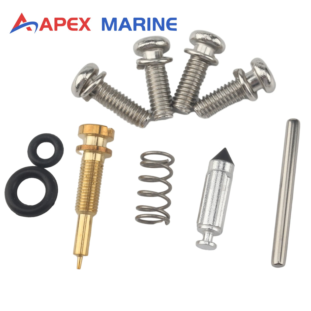 3V1-87122-0 Carburetor Repair Kit Fits for Tohatsu Nissan 4-Stroke Outboard Engine MFS NSF 8 9.8 HP Replaces 3V187122M