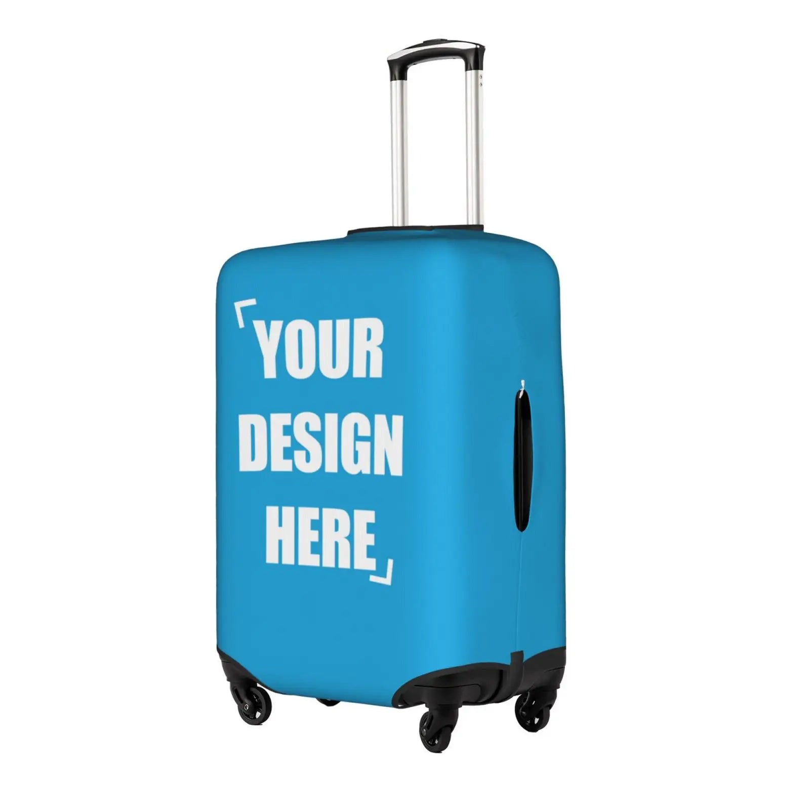 Custom Customize Logo Luggage Cover Elastic Your Design Here Travel Suitcase Protective Covers Suit For 18-32 inch