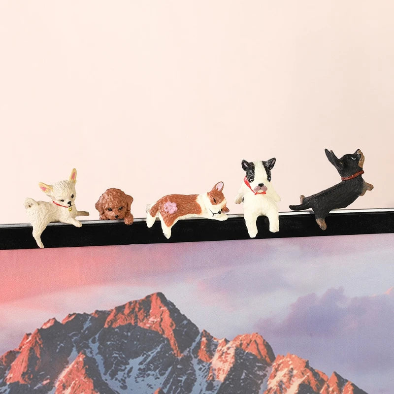 4-10 Pcs Cute Kitten Decoration Creative Sleeping Cat Doll Home Ornaments Toys Cat Car Micro Landscape Decoration Adorable Gifts