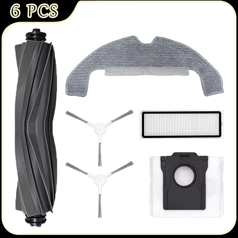 For Dreame C20 Plus/D10 Plus Gen 2/RLD32GD Robot Vacuum Accessories Main Side Brush Filters Mop Dust Bag Replacement Parts