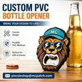 Custom PVC Bottle Opener Custom Logo Soft Rubber Beer Opener Personalized Promotional Gift Bar Tool Keychain Souvenir
