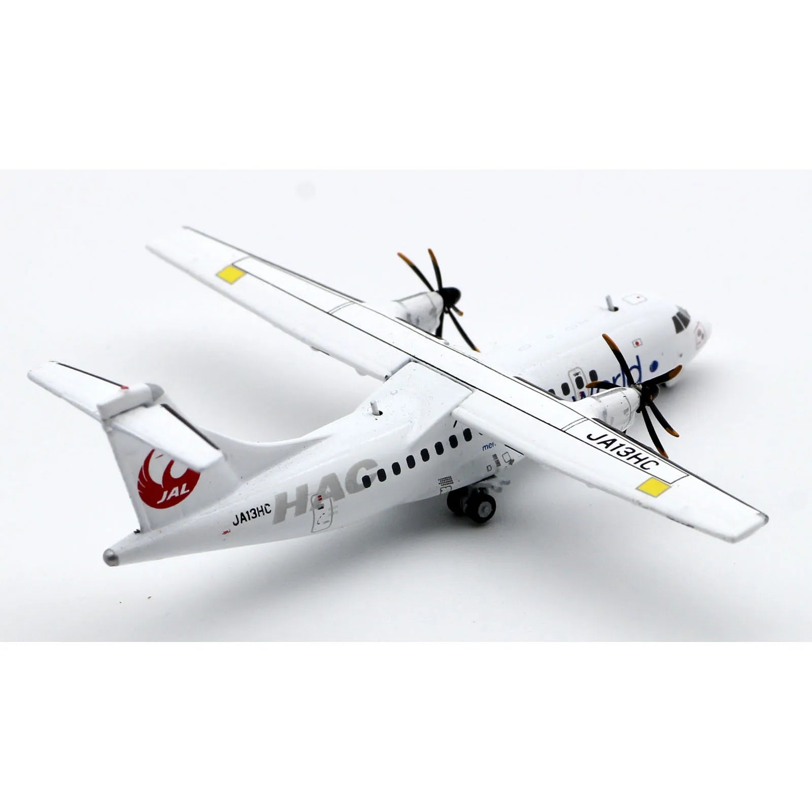 EW4AT4004 Alloy Collectible Plane Gift JC Wings 1:400 Hokkaido Air System “Oneworld” ATR42-600 Diecast Aircraft Model JA13HC