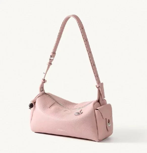 New 2026 Simplified Leather Camera Bag Crossbody Shoulder Bag Soft Simple Style High Quality Leather Goods for Daily Use Handbag