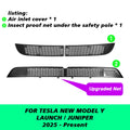 TEKSY For Tesla New Model Y YL 2026 Juniper Lower Bumper Anti Insect Net Anti Dust Proof Inner Vent Grille Cover Insect-proof