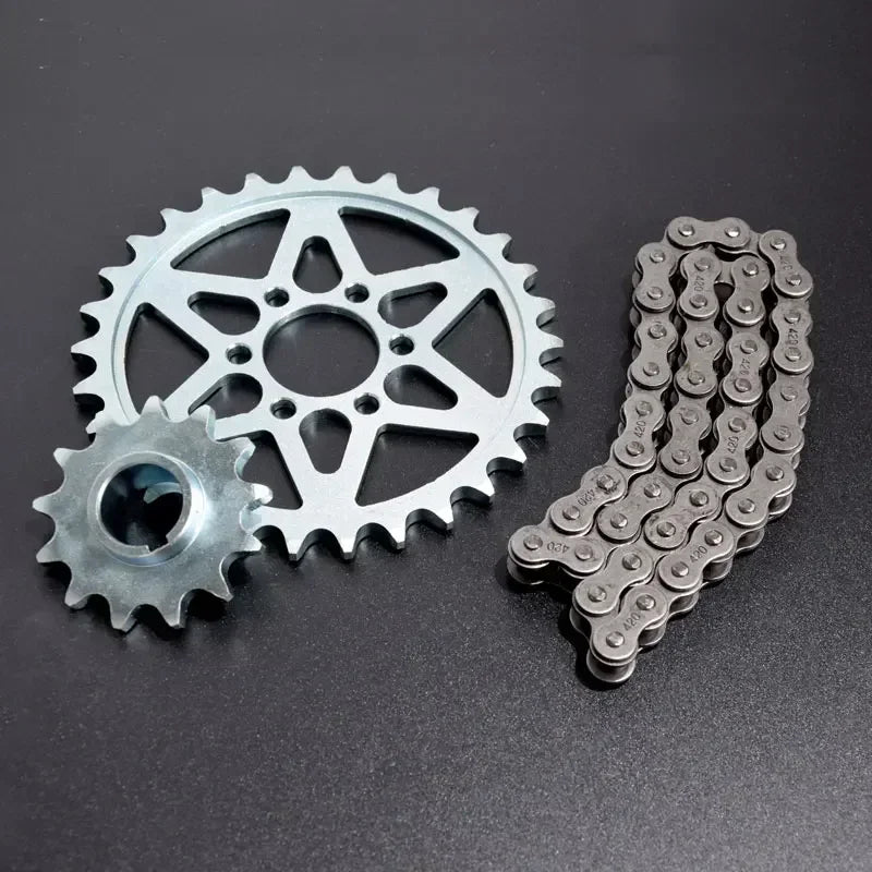 Motorcycle Chain Gear Set for SURRON Light Bee X Segway X260 X160 First-level Transmission Chain Gear Set Primary Drive Sprocket