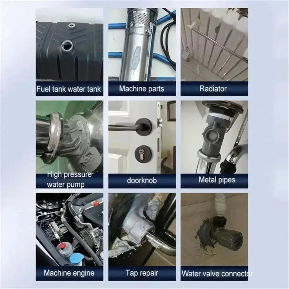 High Strength Magic Metal Repair Glue Welding AB Glue High Temperature Resistant Strong Bonding Durable Adhesive Metal Plastic