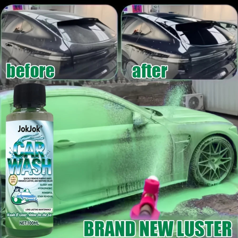 100Ml of 1:100 Dense Foam Car Wash Liquid, Easy And Efficient, High Foam Formula, Scratch-Free Car Wash Preparation, Highly Conc