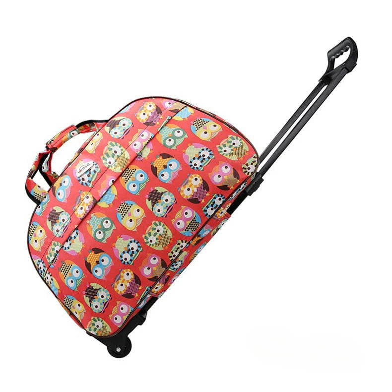 Travel Trolley Bag With Wheels Business Rolling Luggage Wheeled Bag Trolley Suitcase Waterproof Fashion Men Women Travel Bags