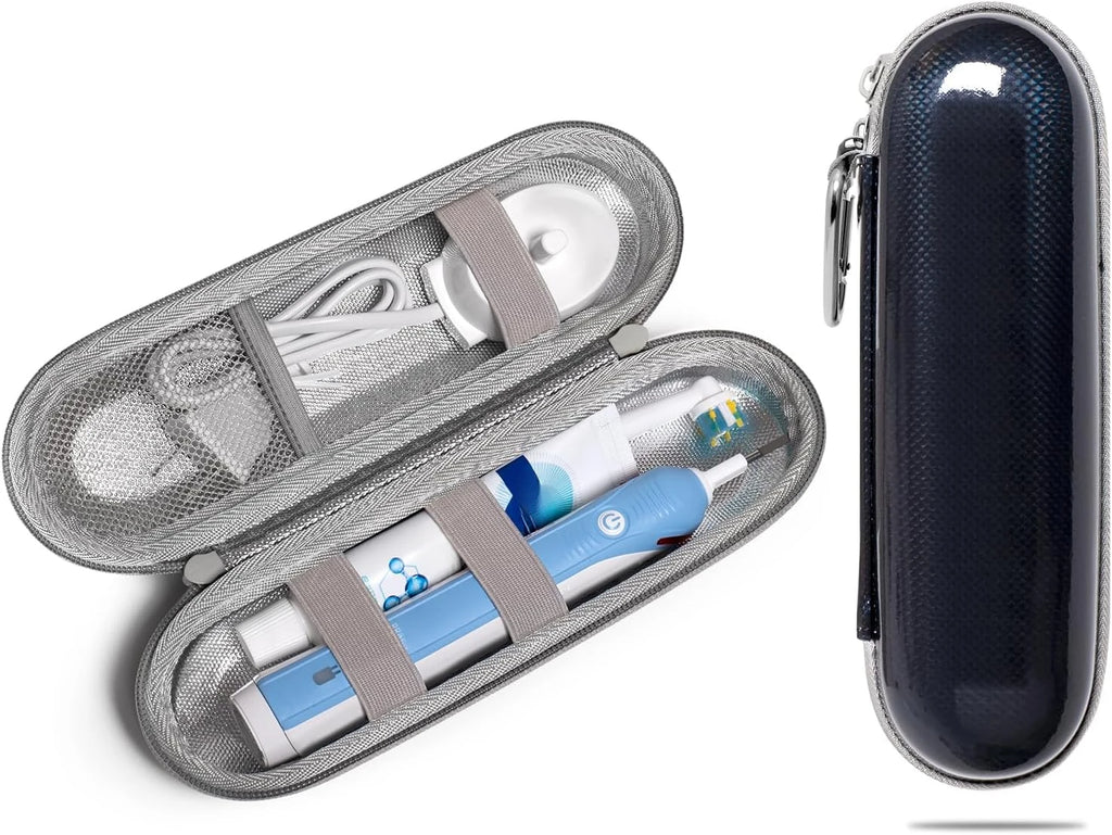 EVA Electric Toothbrush Case Waterproof Shockproof Moisture Resistant Large Size Fits Most Sonicare Electric Toothbrush