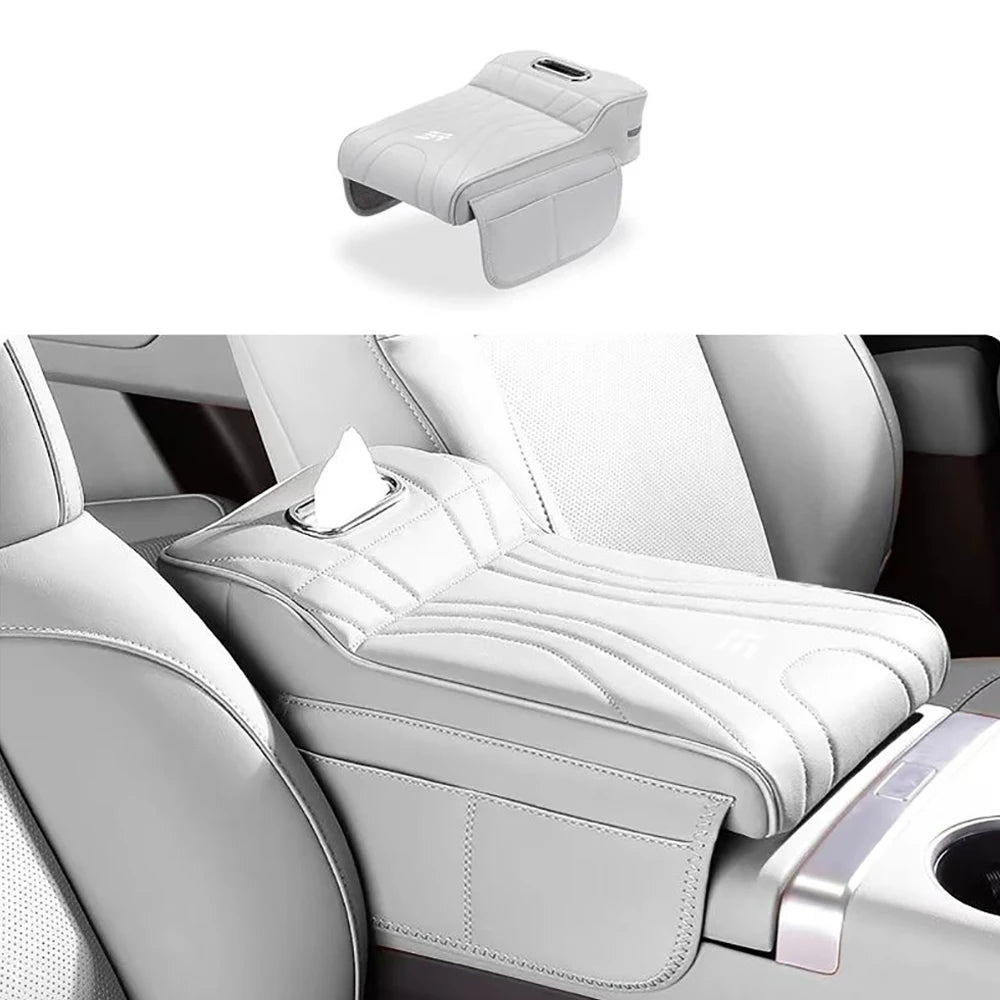 NEW For Chery Jetour Traveler T1 2024+ Armrest BoxHeight Pad Protective Cover Dedicated Central Tissue Box Elbow Support Storage