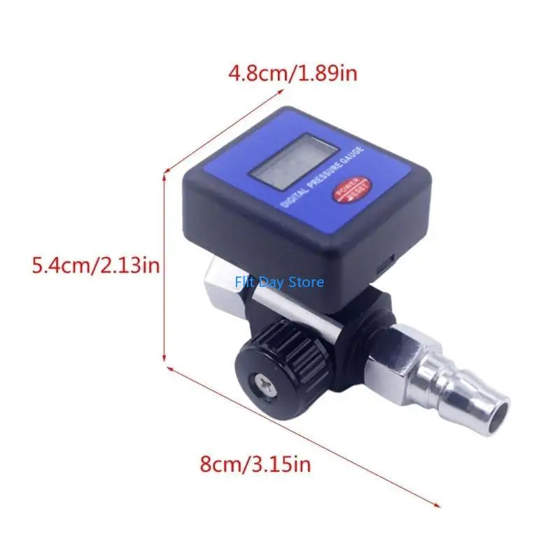 F92C Guns Air Regulator with DigitalPressure Gauge & 1/4" Thread