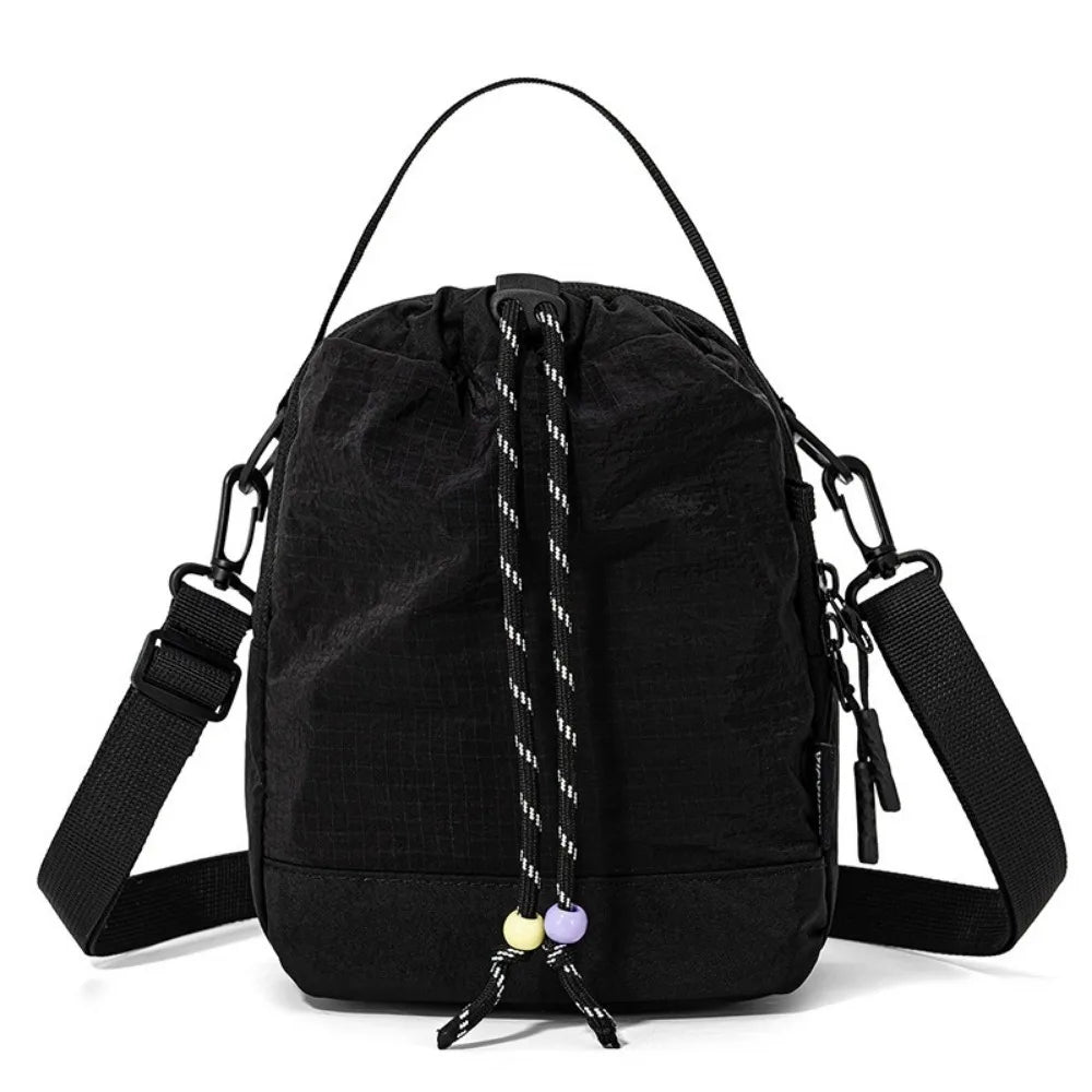 Large Capacity Water Bottle Carrier Bag Waterproof Multi-Functional Mobile Phone Bag Lightweight Korean Style