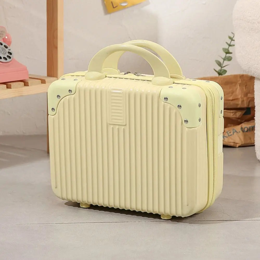 Hot Sales 14 inch Travel Suitcase Mini Hand Makeup Case Luggage Travel Cosmetic Box For Women