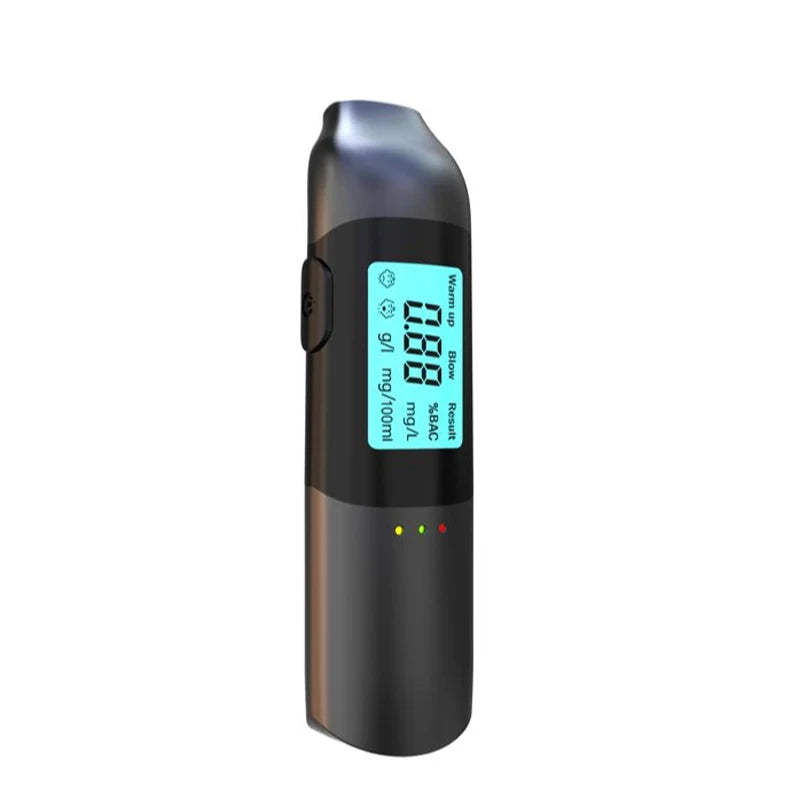Non-Contact Alcohol Tester with LED Digital Display Alcoholmeter Alcohol Tester Accuracy Breathalyzer Diagnostic Tool