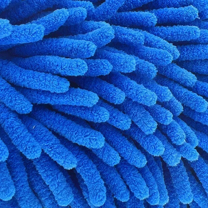 1/5PCS Car Wash Glove Coral Mitt Soft Anti-scratch for Car Wash Multifunction Thick Cleaning Glove Car Wax Detailing Brush