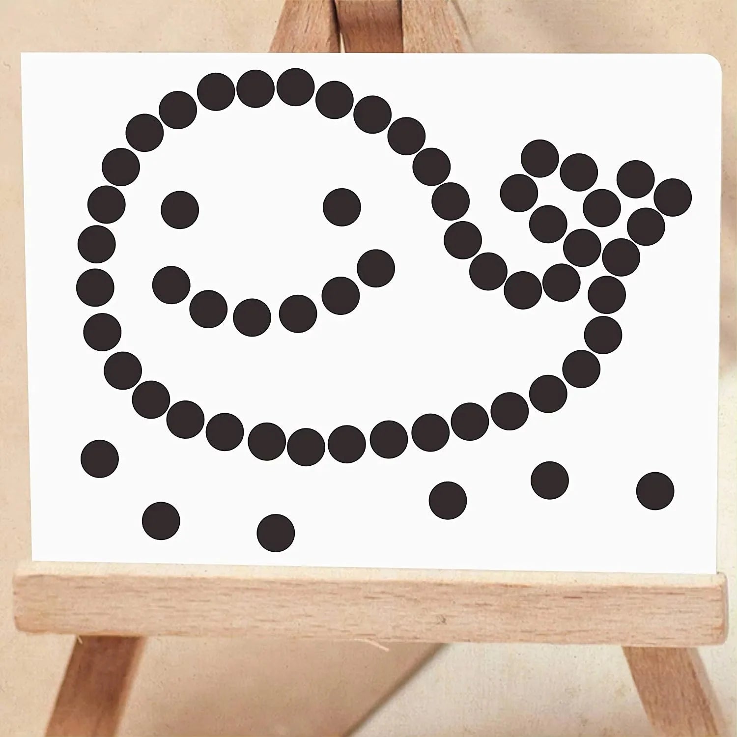 500/1000pcs Black Eva Foam Dot Round Shape 7mm Single Sided Self Adhesive Foam Tape for Craft DIY Office