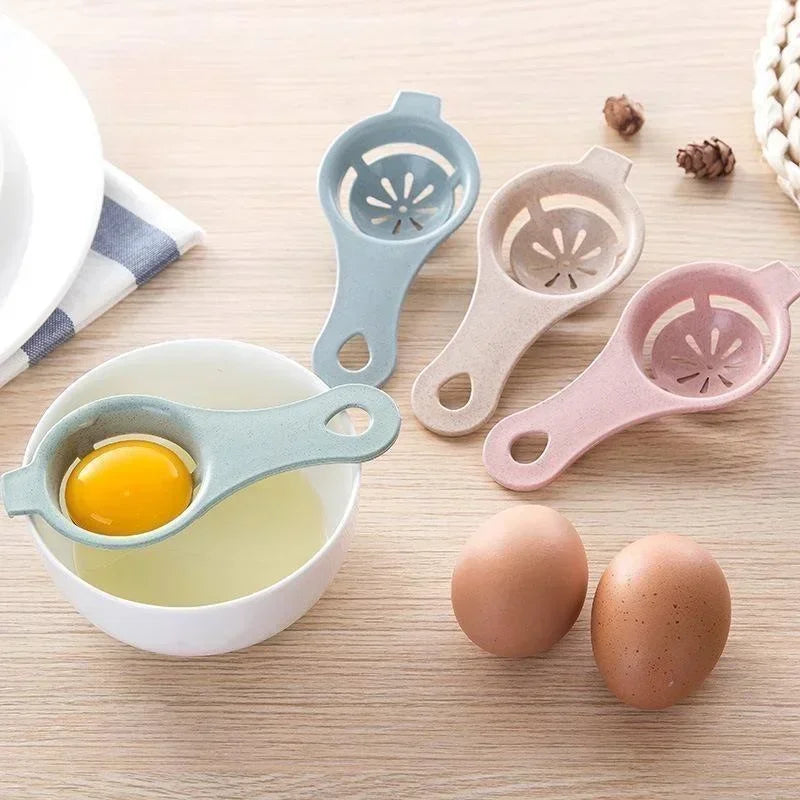 2Pcs Egg Separator White and Yolk Filter Kitchen Baking Separator Tool Kitchen Tools