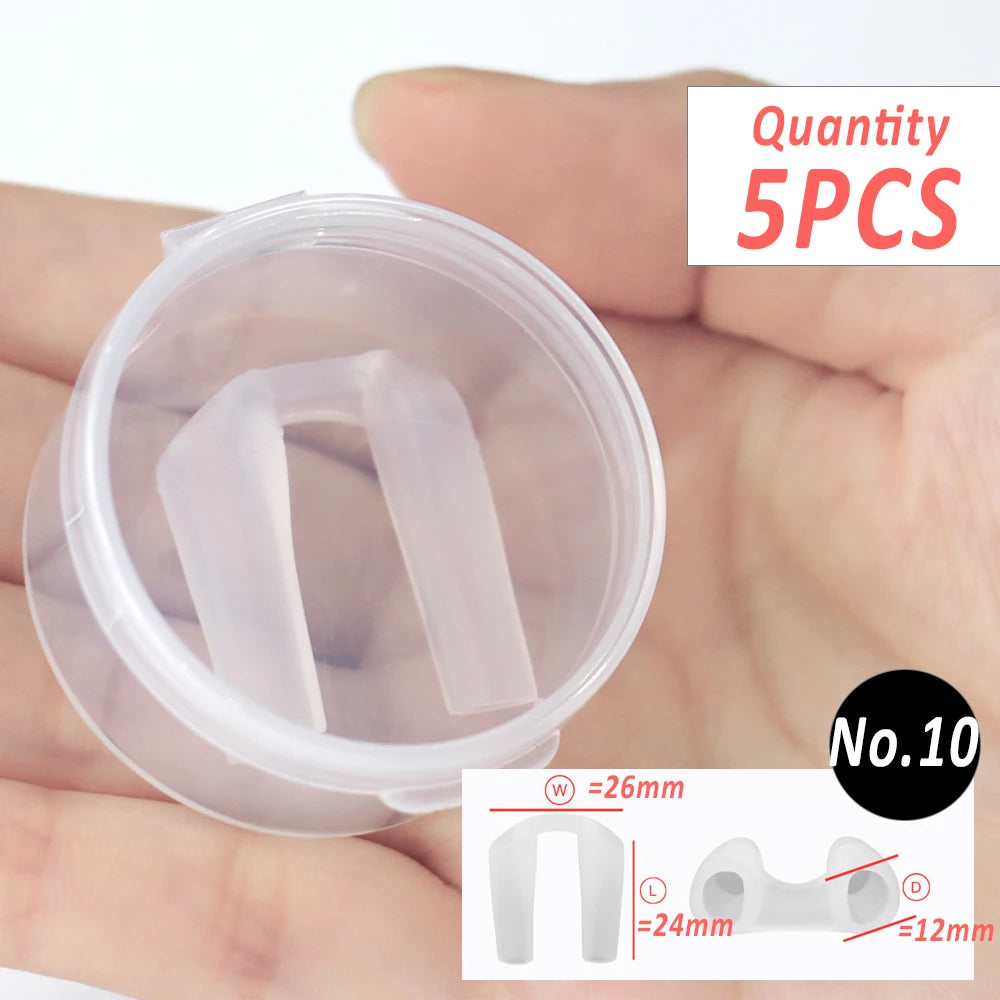 1/2/5Pcs Nostril Retainer Postoperative Nose Shaper for Rhinoplasty Recovery Shaping Recovery Aid Nose Retainer Surgery Support