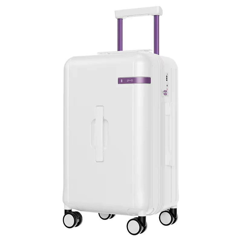 KLQDZMS The New 20-inch Luggage 24"26" Large-capacity Luggage PC Boarding Box Strong and Durable Suitcase with Wheel Suitcase