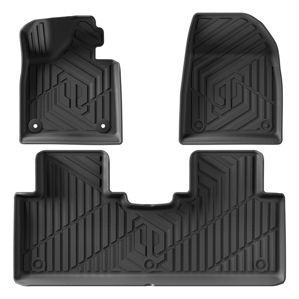 LUCKEASY for Leapmotor C10 2024-2026 Car Floor Mats Protective Pad Car Interior Accessories Waterproof Cargo Liner Trunk Mat